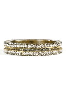 Chamak By Priya Kakkar Crystal Mini Stud Bangle - Lyst