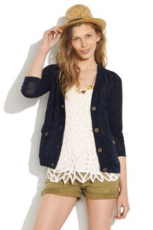 Madewell Cablecar Cardigan - Lyst
