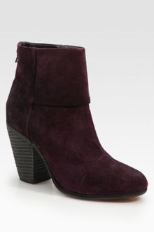 Rag & Bone Classic Suede Newbury Ankle Boots - Lyst