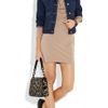 Splendid Cowlneck Stretchjersey Dress in Brown (caramel) - Lyst