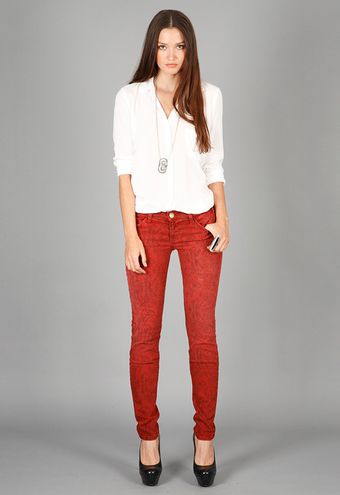 Current/Elliott Current/elliott Boa Ankle Skinny - Lyst