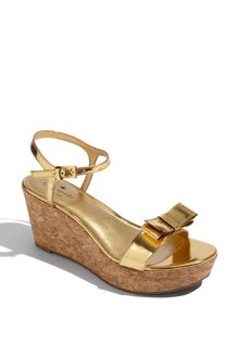 Kate Spade Bandit Cork Wedge Sandal - Lyst