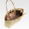 Ferragamo Metallic Leather Tote Bag in Gold - Lyst