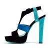 Gucci Andie Chunky Platform Sandal in Blue (nero blue jade) - Lyst