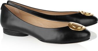 Kat Maconie Jasmine Leather Ballerina Flats - Lyst