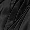 Marchesa Pleated Satin Bustier in Black - Lyst