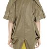 Roland Mouret Koklyush Canvas Coat in Khaki (green) - Lyst