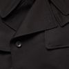 Balenciaga Wool Gabardine Trench Coat in Black for Men - Lyst