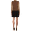 Rochas Two Tone Pullover in Beige (camel) - Lyst