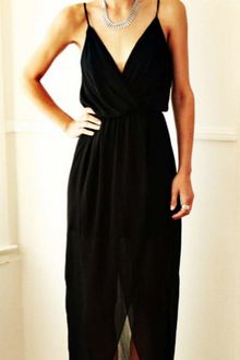 Rory Beca Jones Fishtail Wrap Gown - Lyst