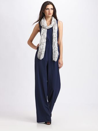 Yigal Azrouel Wool Jumpsuit - Lyst