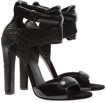 Alexander Wang Chloe Contrasting Leather Sport Heels - Lyst