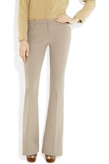 Burberry Prorsum Stretch-twill Flared Pants - Lyst