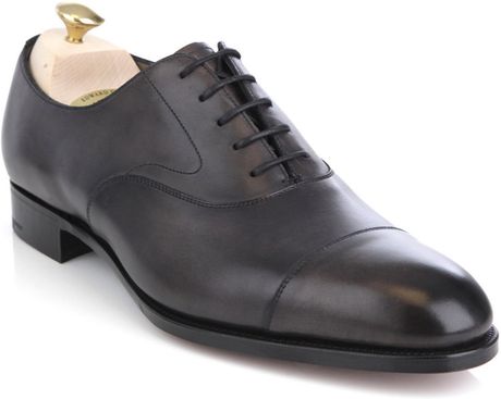 chelsea oxford shoes edward green for hardy amies chelsea oxford shoes in gray chelsea oxford shoes edward green for hardy amies chelsea oxford shoes in gray