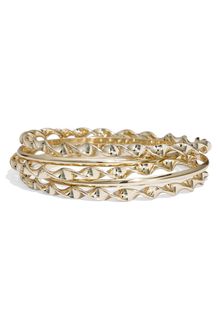 Nordstrom Metal Bangles (set Of 5) - Lyst