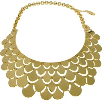  Flat Scale Necklace 