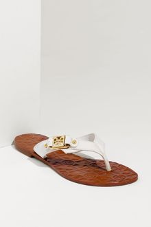 Tory Burch Leather Sandal - Lyst