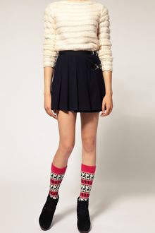 ASOS Collection Asos Deer Fairisle Knee High Socks - Lyst