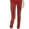 Balmain Inkstained Lowrise Skinny Jeans in Black (red) - Lyst