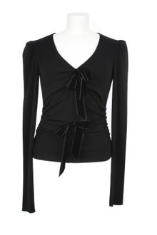 Emilio Pucci Wool Long Sleeves Top - Lyst