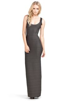 Hervé Léger Gown with Sequin Detail  - Lyst