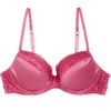 Myla Angelica Padded Plunge Silkblend Bra in Pink - Lyst