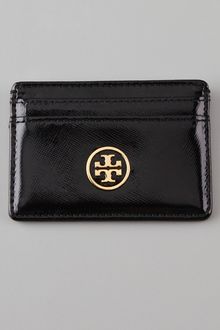 Tory Burch Robinson Slim Card Case - Lyst