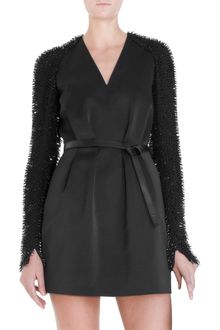 3.1 Phillip Lim Beaded Sleeve Dress - Lyst
