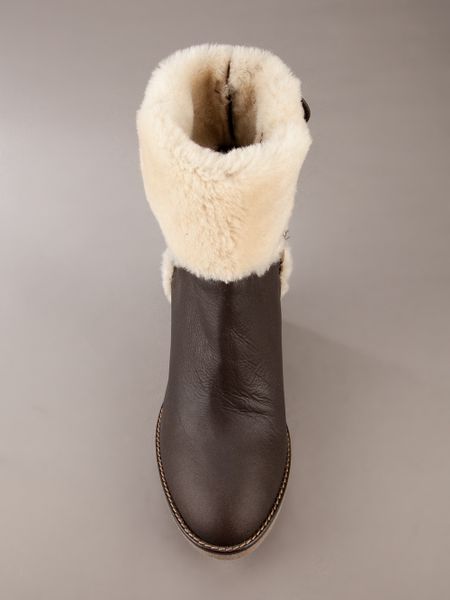 moncler zannie wedge boots