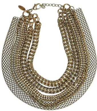 Roberto Cavalli Multichain Necklace - Lyst