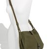 Burberry Calfskin Leather Crossbody Bag in Khaki (pebble) - Lyst