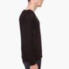 Mcq By Alexander Mcqueen Distressed Laddered Sweater in Black for Men - Lyst