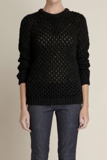 Adam Lippes Chunky Wool Sweater - Lyst