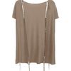Allsaints Blondie Top in Beige (acid bleach sand) - Lyst