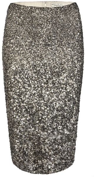 AllSaints Scala Pencil Skirt - Lyst