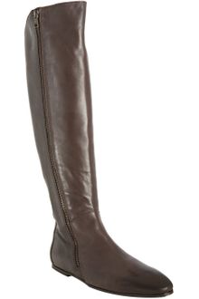 Alberto Fermani Moro Leather Flat Tall Boots - Lyst