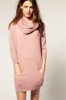 ASOS Collection Asos Dress with Snood - Lyst