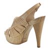 Dior Nude Strappy Leather Temptation Slingback Clogs in Beige (nude) - Lyst