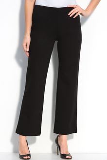 Eileen Fisher Straight Leg Ponte Pants - Lyst