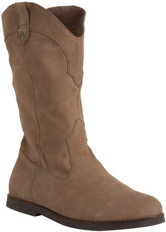 Emu Chestnut Leather Elrancho Western Boots - Lyst