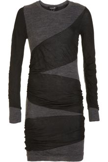 Isabel Marant Diagonal Wrap Dress - Lyst