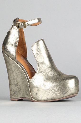 Jeffrey Campbell The Thelma Shoe in Bronze - Lyst