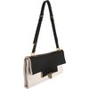 Lanvin Miss Sartorial Flap Pochette in Black (ivory) - Lyst
