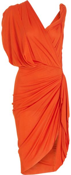  Ruched Wrap Dress 