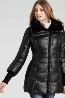Mackage Magda Fur Trimmed Down Coat - Lyst