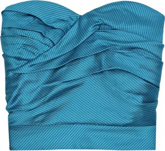 Marc By Marc Jacobs Lela Silk-satin Bustier - Lyst