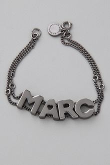 Marc By Marc Jacobs Mini Charm Marc Slide Bracelet - Lyst