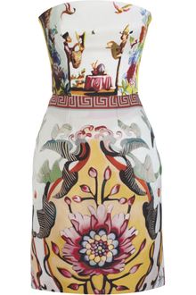 Mary Katrantzou Strapless Dress - Lyst