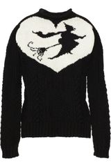 Meadham Kirchhoff The Witch Intarsia Wool Sweater