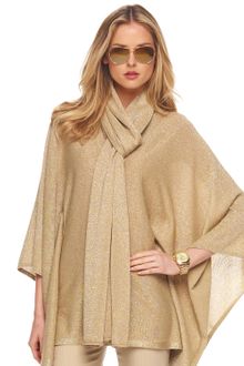Michael Kors Metallic Scarf - Lyst